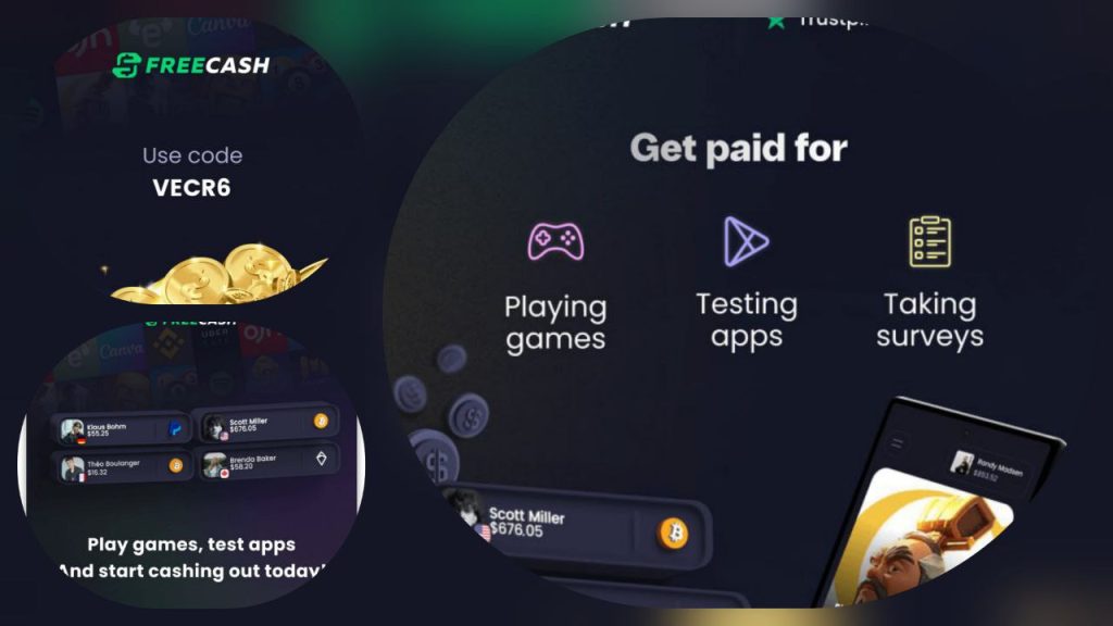 اللعب أصبح مصدر دخل حقيقي — اكتشف منصة Freecash